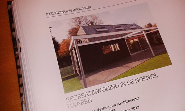 Recreatiewoning Noenes in BNA architecten jaarboek 2013/2014