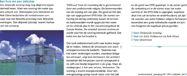 Publicatie in WaterWonen Magazine